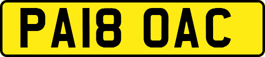 PA18OAC