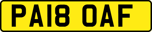 PA18OAF