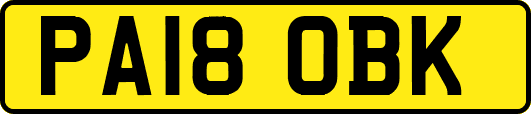 PA18OBK