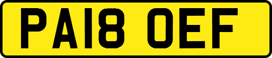 PA18OEF