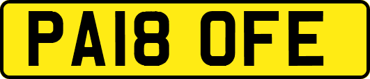 PA18OFE