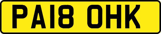 PA18OHK