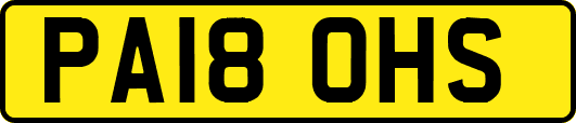 PA18OHS