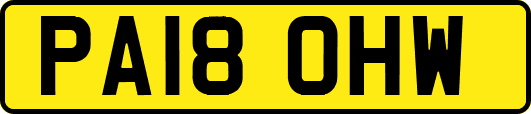 PA18OHW