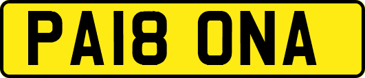 PA18ONA