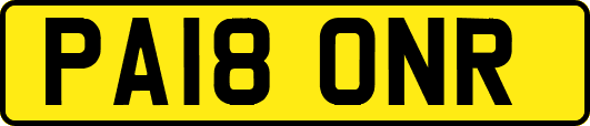PA18ONR