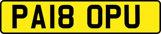 PA18OPU