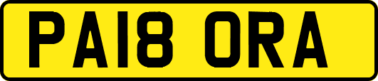 PA18ORA