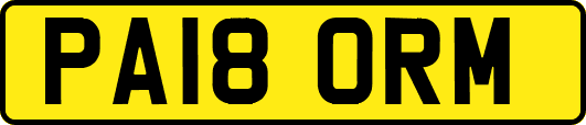 PA18ORM