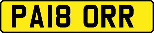 PA18ORR