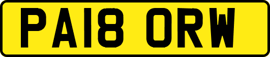 PA18ORW