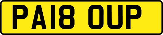 PA18OUP