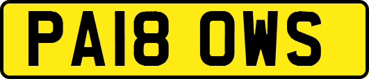 PA18OWS