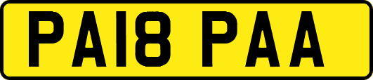 PA18PAA