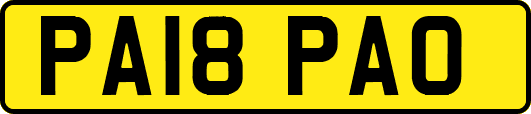 PA18PAO