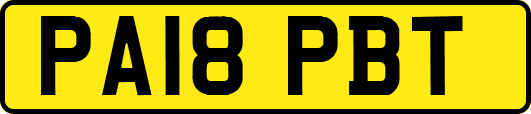 PA18PBT