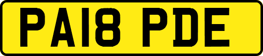 PA18PDE