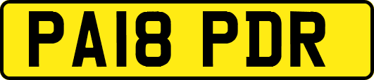 PA18PDR
