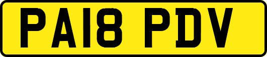 PA18PDV