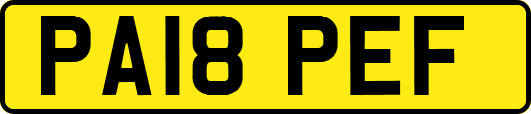 PA18PEF