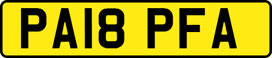PA18PFA