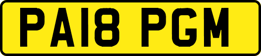 PA18PGM