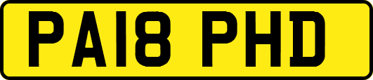 PA18PHD