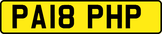 PA18PHP