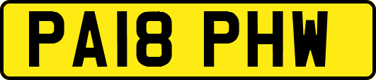 PA18PHW