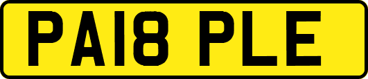 PA18PLE