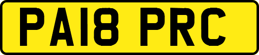 PA18PRC