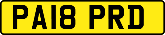 PA18PRD