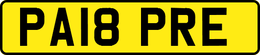 PA18PRE