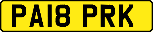 PA18PRK
