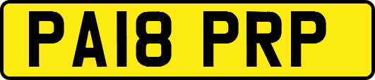 PA18PRP