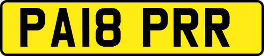 PA18PRR