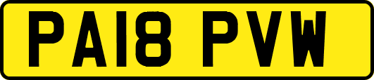 PA18PVW