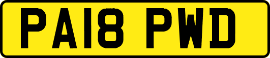 PA18PWD