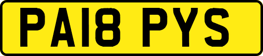 PA18PYS
