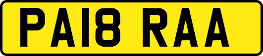 PA18RAA