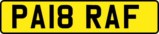 PA18RAF