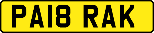 PA18RAK