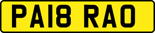 PA18RAO