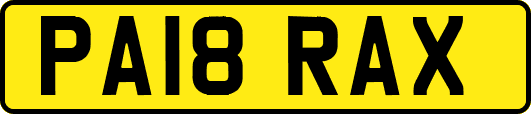 PA18RAX