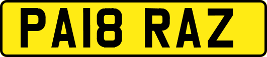 PA18RAZ
