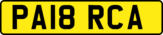 PA18RCA