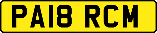PA18RCM