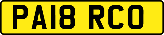 PA18RCO