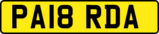 PA18RDA