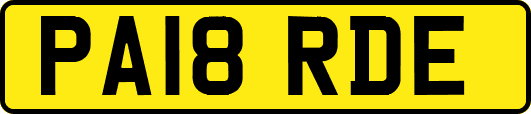 PA18RDE